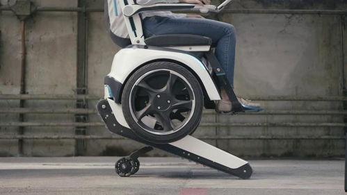 爬楼梯的电动轮椅视频,创新科技助力行动不便者跨越障碍